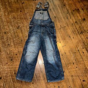 Oshkosh denim farmer grandpa old classic 5T overalls
